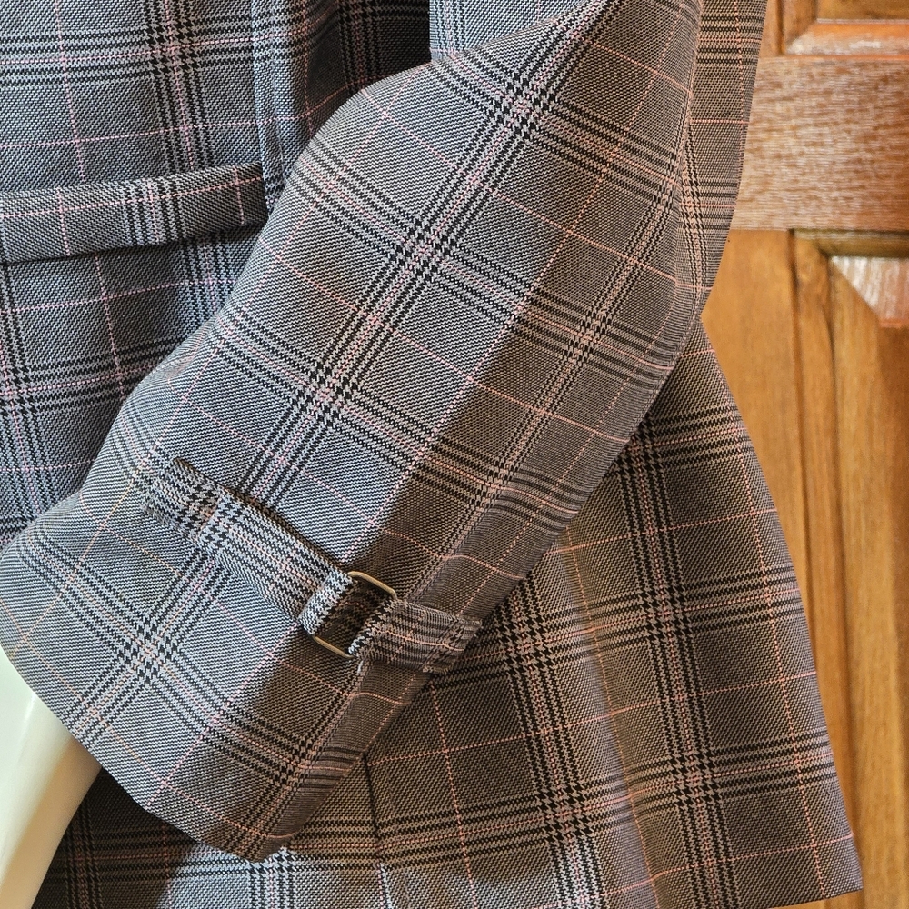 Perceptions Gray Plaid Suit - image 3
